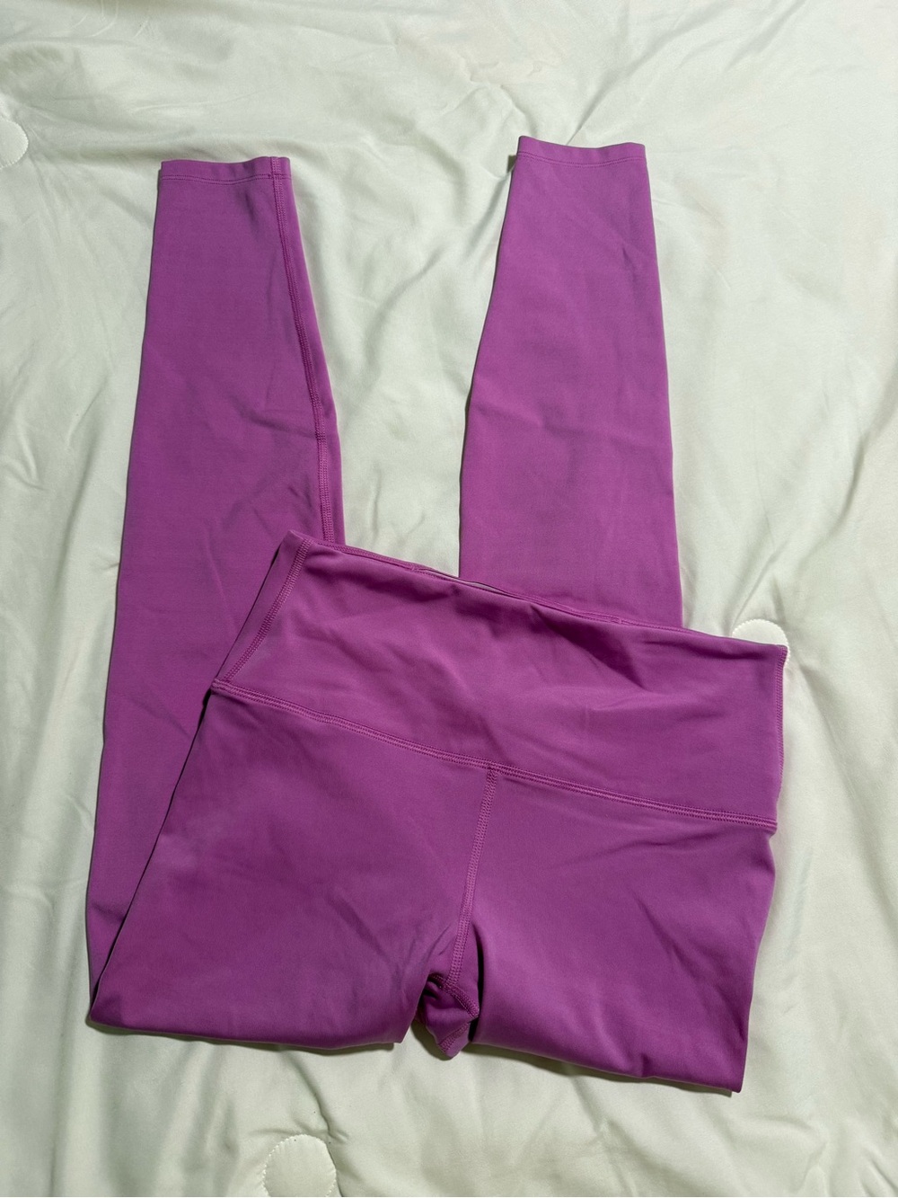Active High-Waist Leggings - Purple/Pink